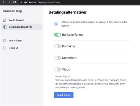 vipps på pc.